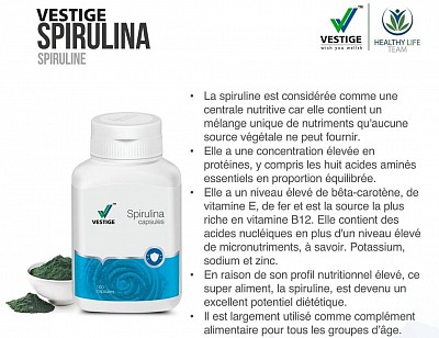 Vestige Spiruline